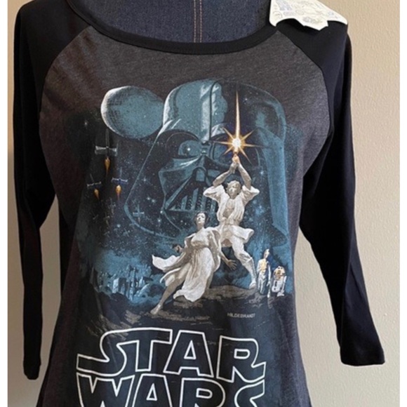 Girls Disney Star Wars Graphic top - Picture 1 of 3